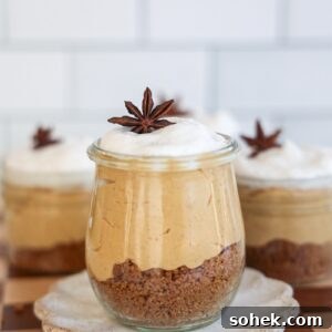 Mini Pumpkin Cheesecake Jars: Make-Ahead Fall Dessert Cups 4 img 17424 3
