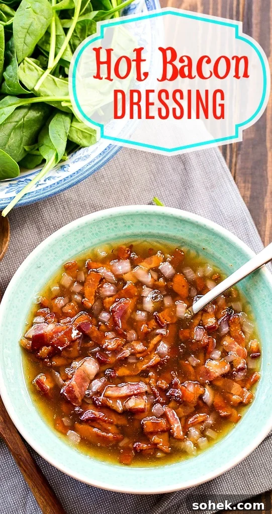 Old-Fashioned Hot Bacon Dressing