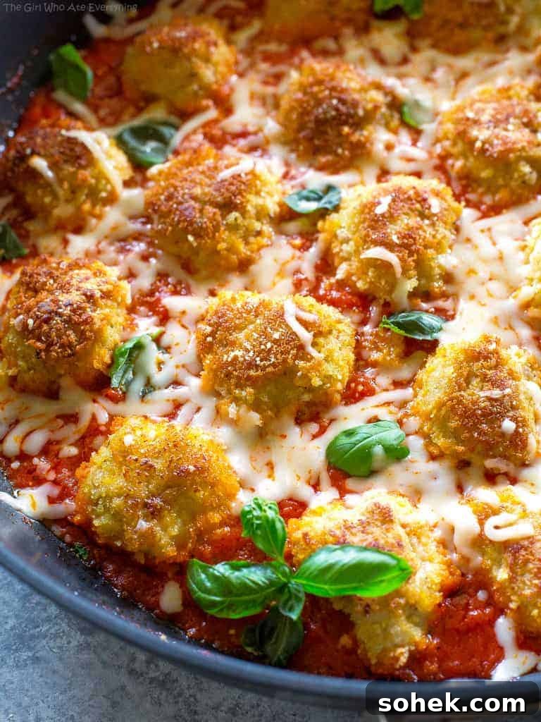 chicken parmesan meatballs