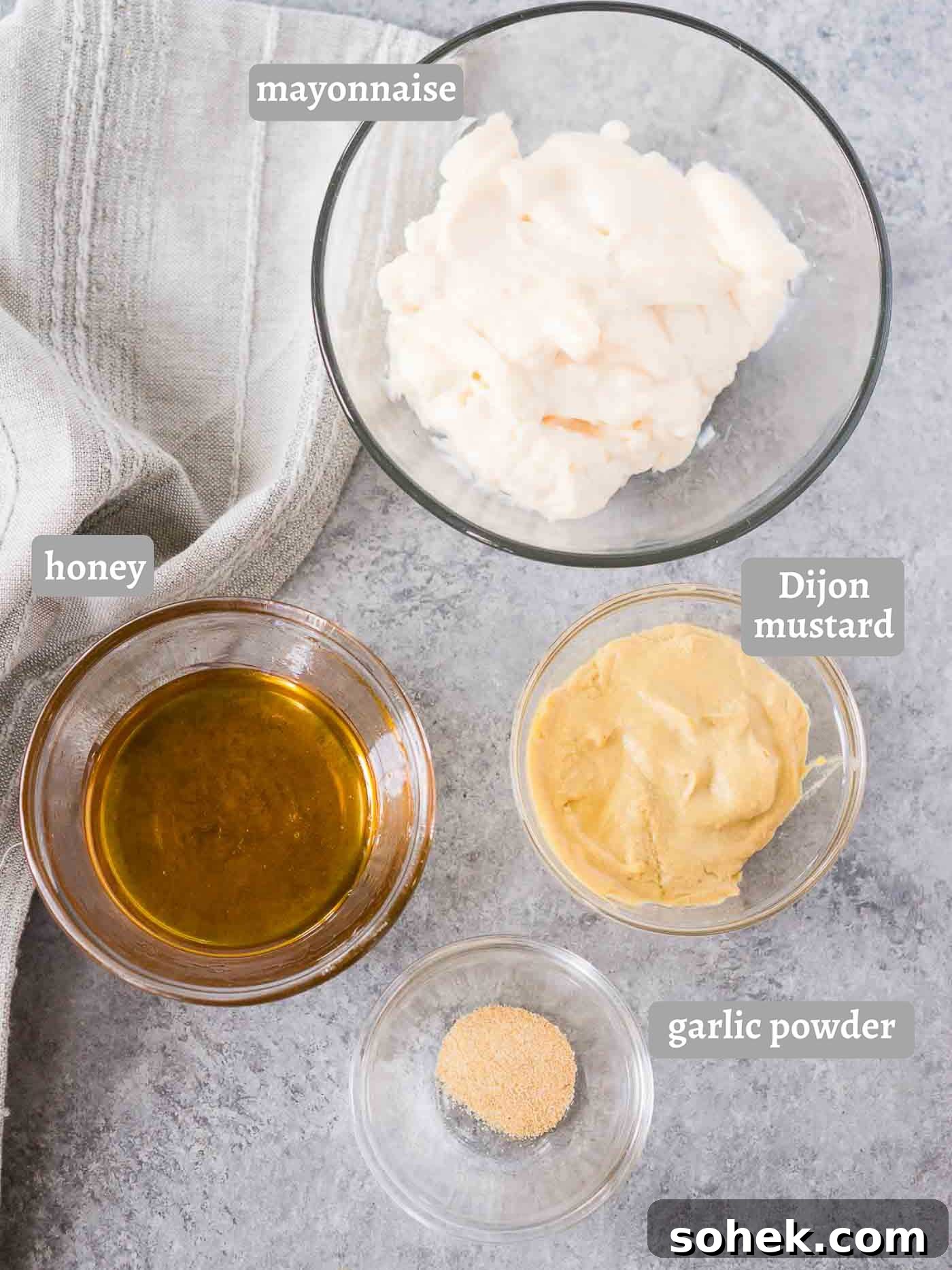 Homemade Honey Mustard Sauce Recipe for Dipping & Dressings 4 ingredients for honey mustard sauce