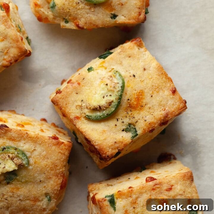 gluten free jalapeño cheddar biscuits