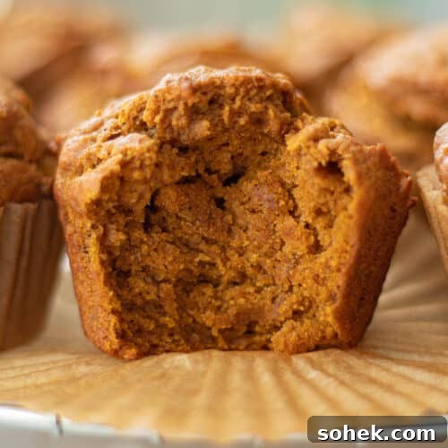 pumpkin banana muffins vegan