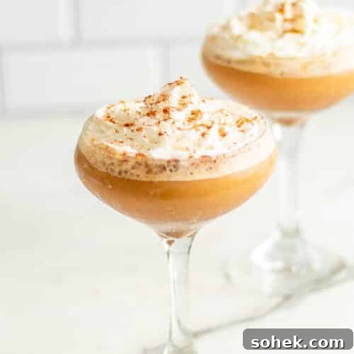 pumpkin spice espresso martini