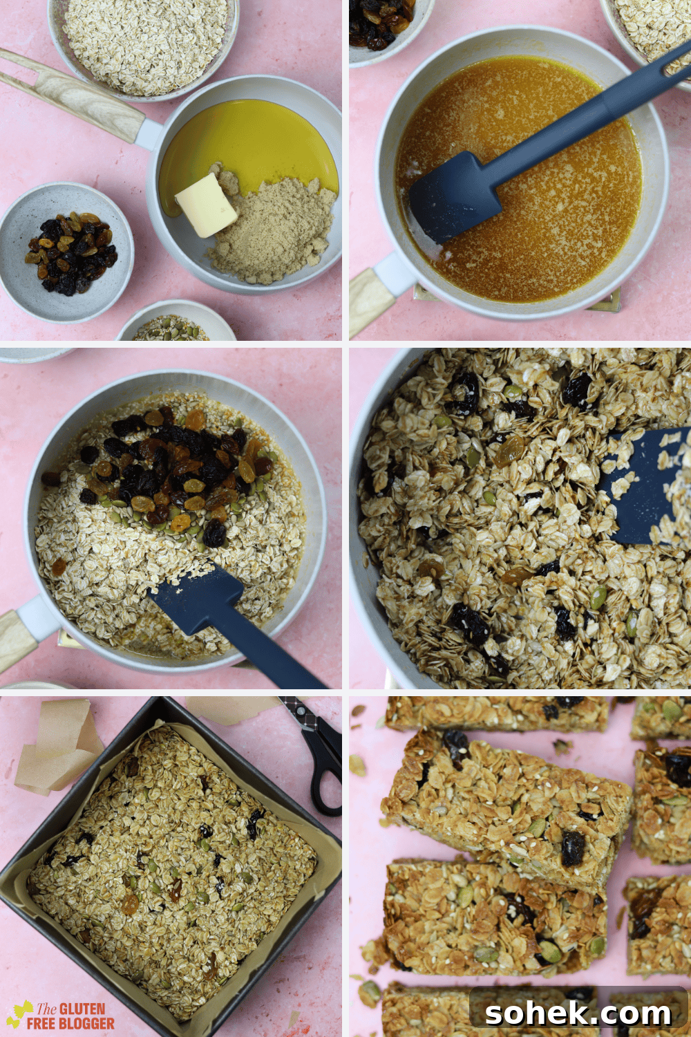 Gluten-Free Oat Flapjack Recipe: Chewy & Delicious Bars 5 gluten free flapjack recipe step by step photos