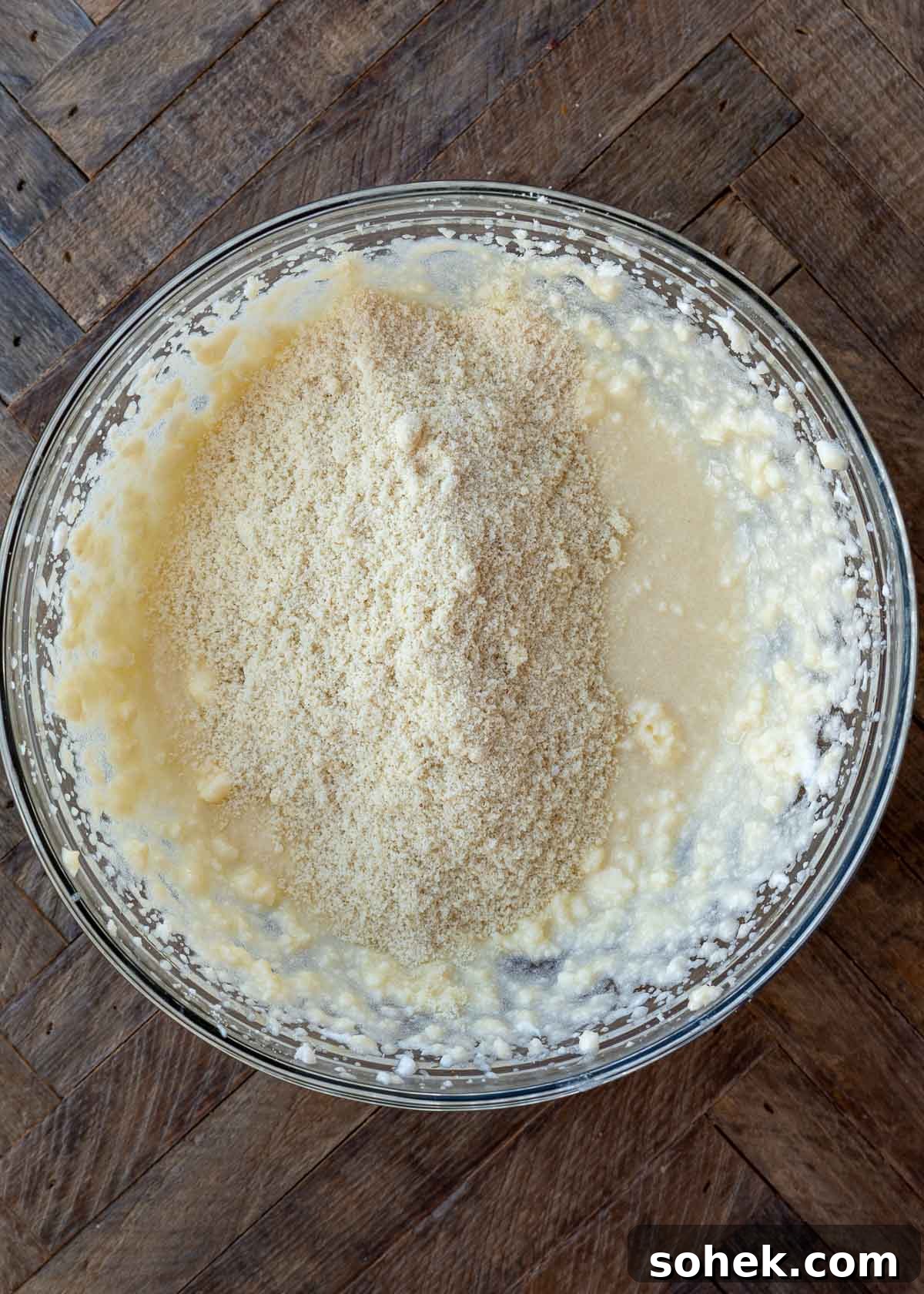 sugar cookie dough with almond flour