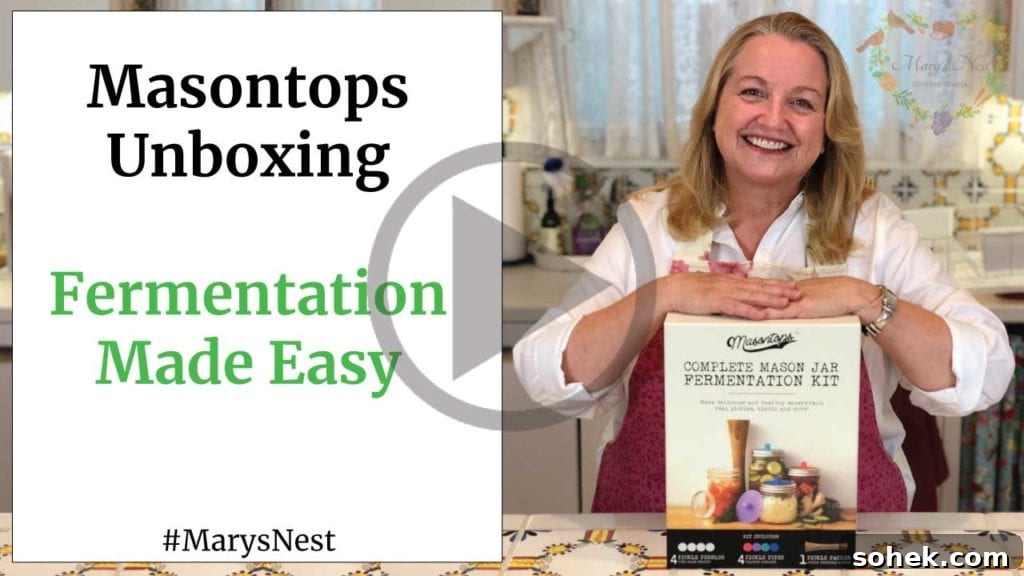 Top Survival Garden Seed Kits to Buy Now 13 Masontops fermentation kit