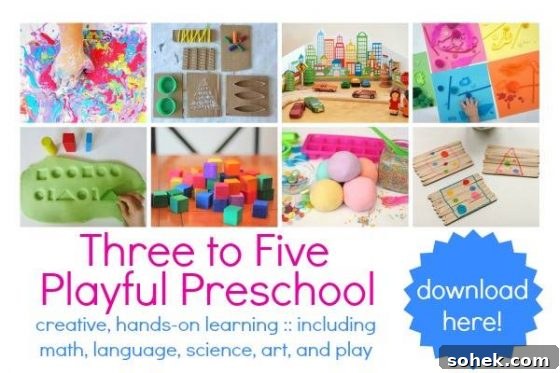 3-5 Playful Preschool e-Book