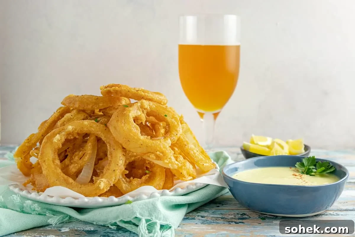 Old Bay Onion Rings with Tangy Lemon Dipping Sauce 5 recipes that use old bay seasoning