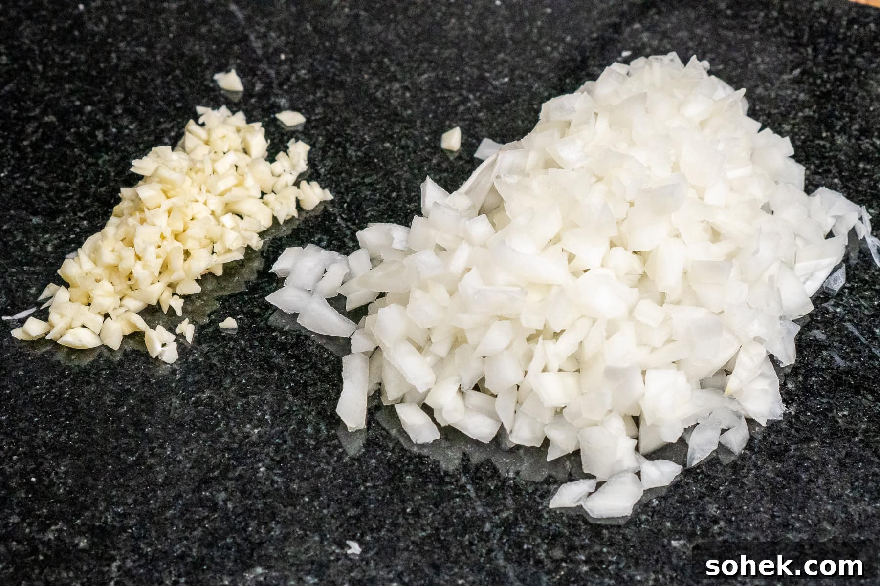 Greggs-Style Steak Bake Recipe: How to Make It at Home 26 Chopped onion and chopped garlic