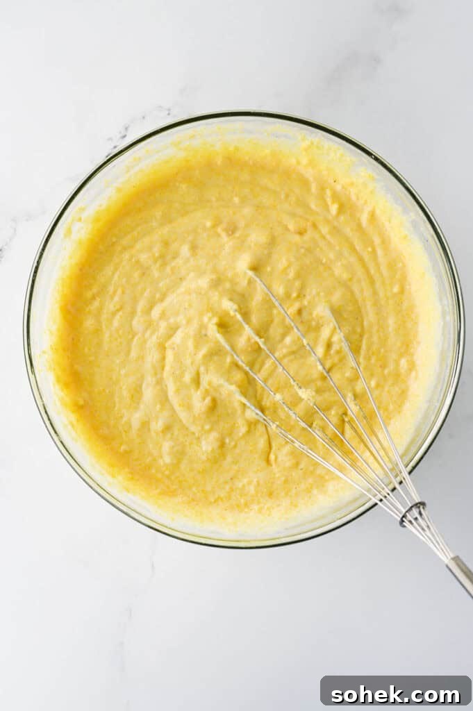 cornbread muffin batter