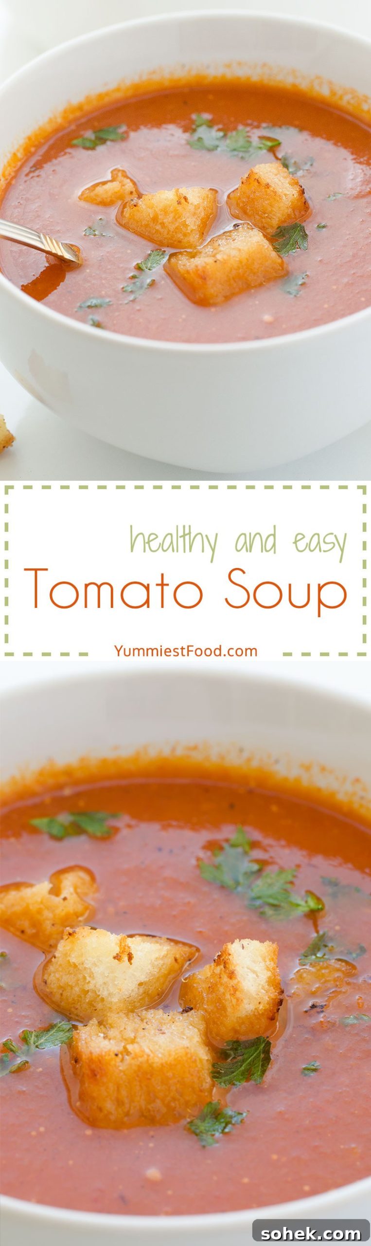 Creamy Homemade Tomato Soup Recipe for Comforting Weeknights 9 Tomato Soup - Try to make this tomato soup my way