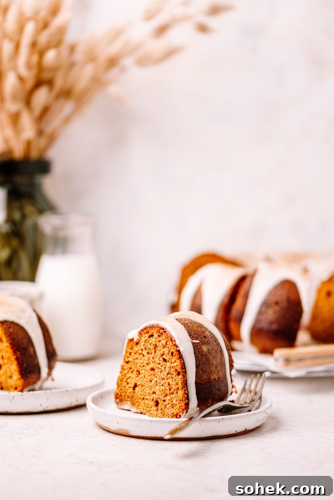 Moist Sweet Potato Pound Cake Recipe with Warm Spices 3 Slice of pound cake