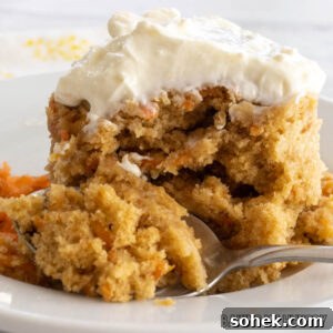 Moist Carrot Mug Cake Recipe Ready in Minutes 12 bite of carrot mug cake on a spoon