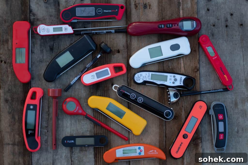 Top Instant-Read Meat Thermometers for 2024: Precise Picks 2 Best Instant Read Thermometers