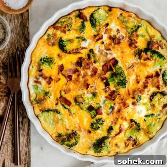broccoli cheddar quiche