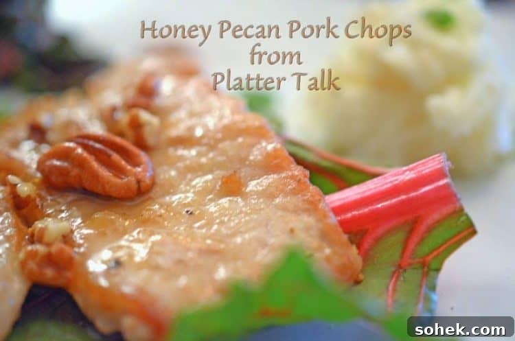Honey-Pecan Glazed Pork Chops with Crispy Edges 2 Honey Pecan Pork Chops