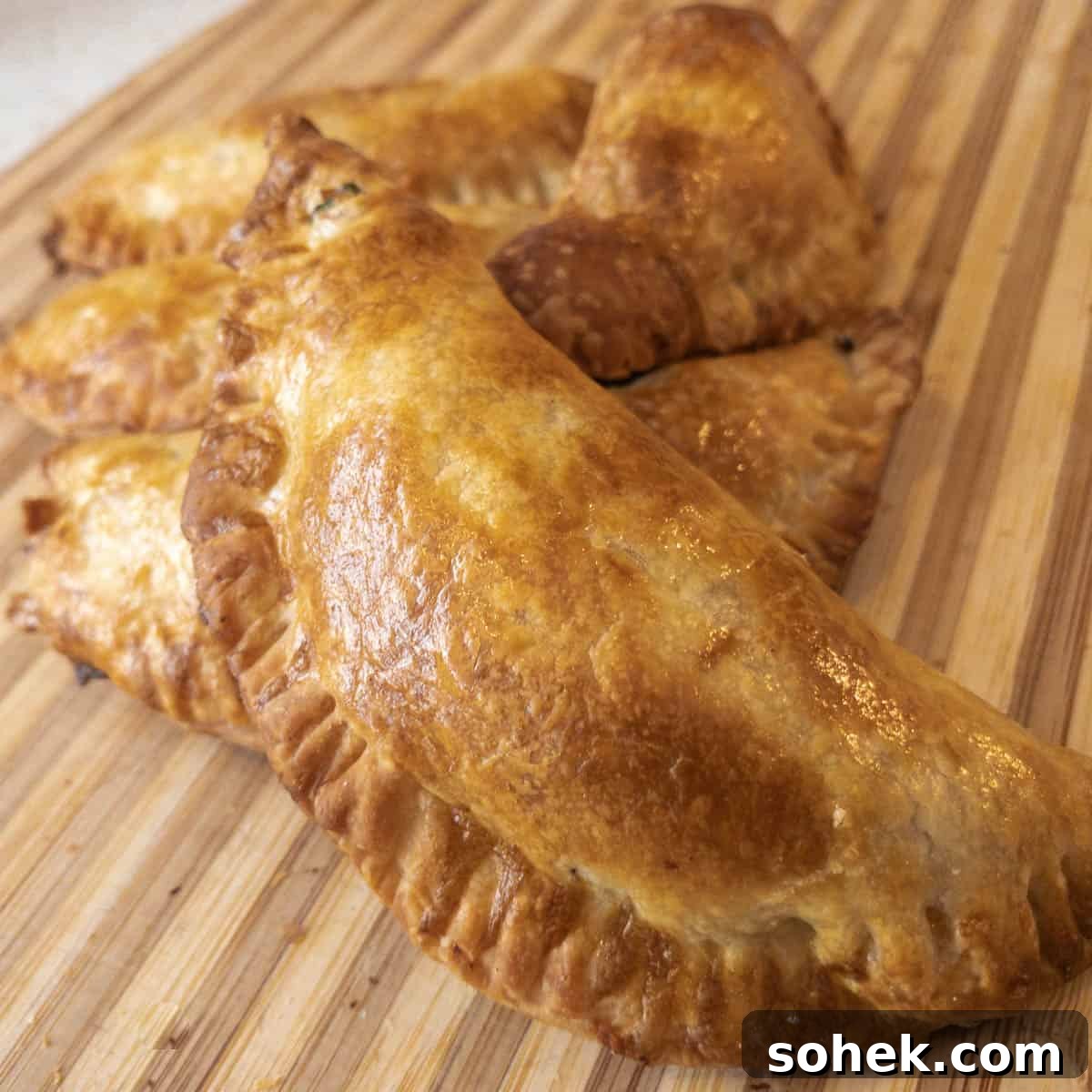 Crispy Air Fryer Empanadas: Homemade Recipe for Perfect Filling 2 empanada close up featured