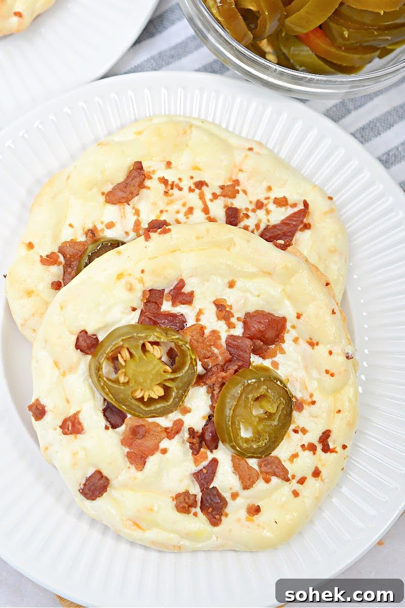 Keto Bacon Jalapeño Oopsie (Cloud) Bread Recipe 4 Keto Bacon Jalapeno Oopsie Bread (Cloud Bread)