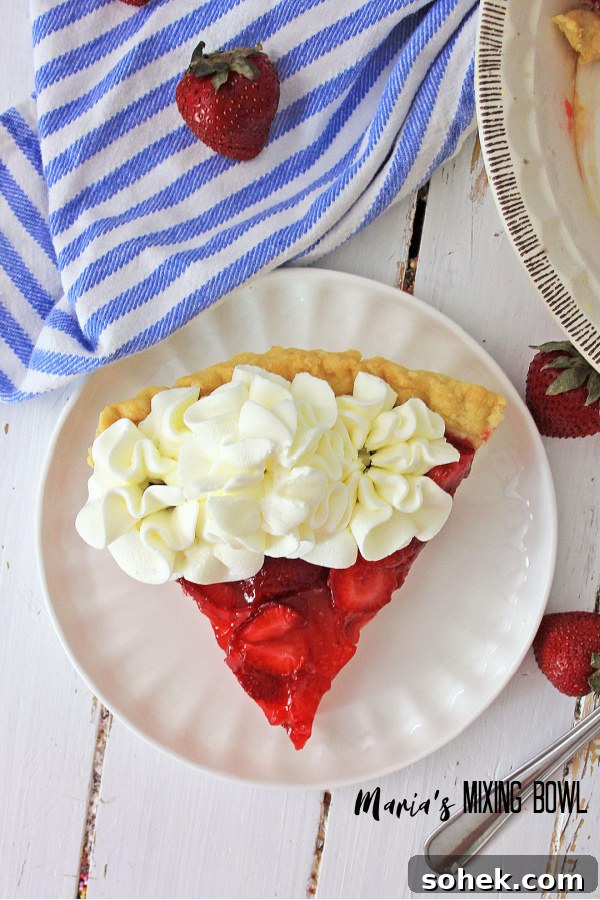 Fresh Strawberry Pie Recipe: Simple No-Bake Summer Dessert 5 Strawberries for pie