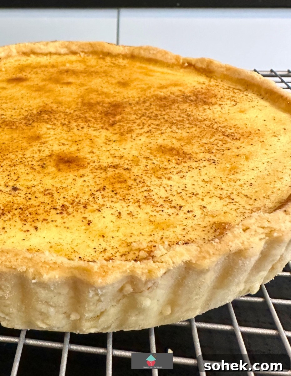How To Make Gluten-Free Buttery Shortcrust Pastry, egg custard tart