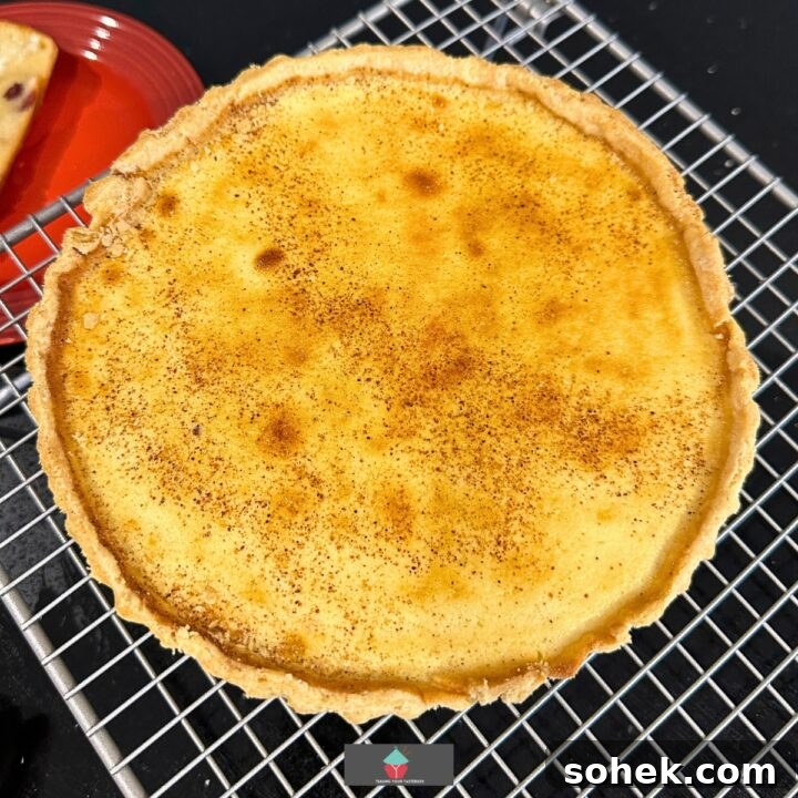 Gluten Free Egg Custard Tart. Gluten Free Egg Custard Tart with a lovely home made gluten free shortcrust pastry and a very silky smooth egg filling. Also recipe to make individual tarts.