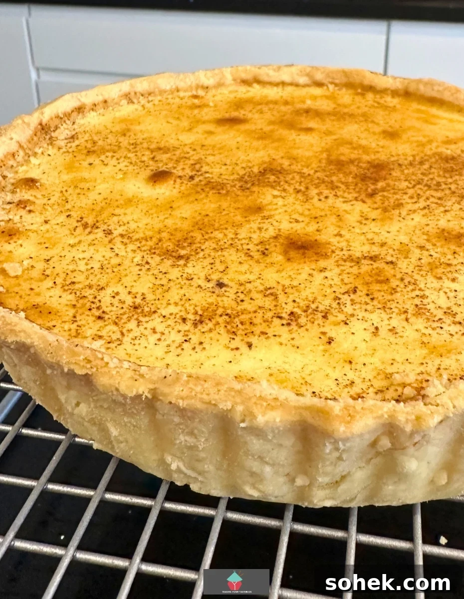 Gluten Free Egg Custard Tart. Gluten Free Egg Custard Tart with a lovely home made gluten free shortcrust pastry and a very silky smooth egg filling. Also recipe to make individual tarts.