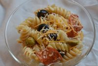 Italian Pasta Salad with Sun-Dried Tomatoes & Fresh Basil