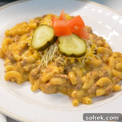 Cheeseburger macaroni