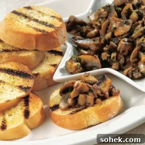Mushroom Bruschetta
