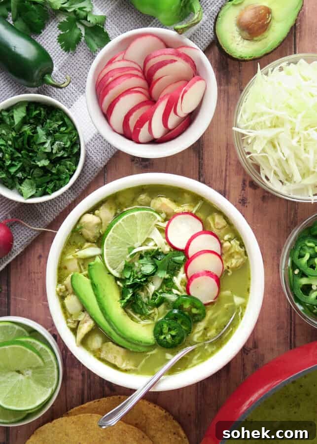 Chicken Pozole Verde: Gluten-Free Recipe for Authentic Mexican Soup 13 Chicken Pozole Verde {Easy, Healthy, Gluten-free Recipe}