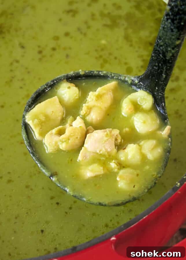 Chicken Pozole Verde: Gluten-Free Recipe for Authentic Mexican Soup 3 Chicken Pozole Verde {Easy, Healthy, Gluten-free Recipe}