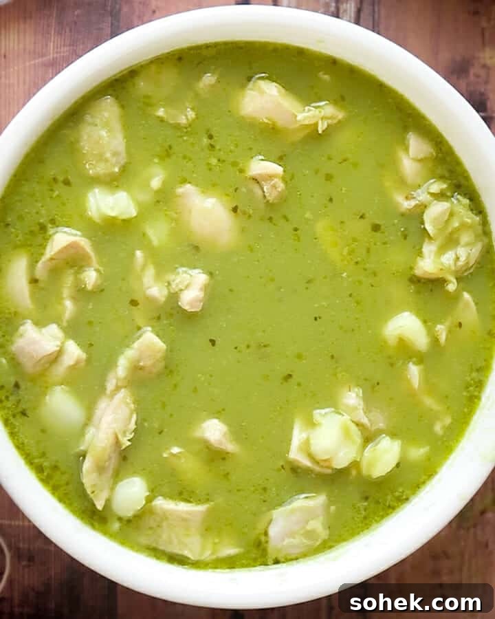 Chicken Pozole Verde: Gluten-Free Recipe for Authentic Mexican Soup 5 Chicken Pozole Verde {Easy, Healthy, Gluten-free Recipe}