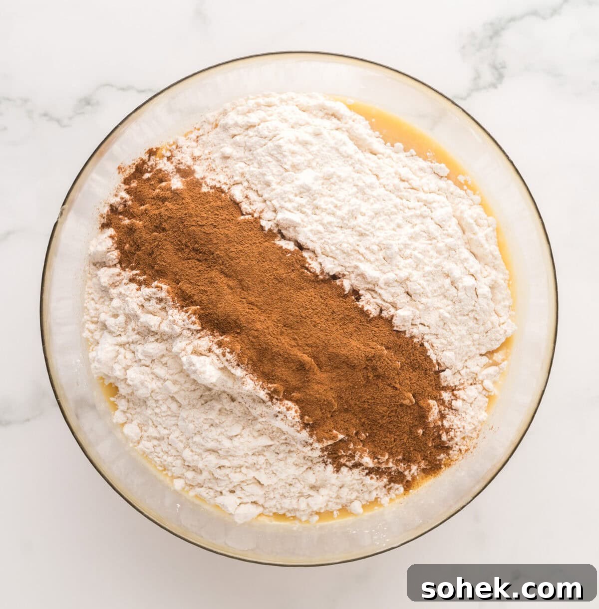 Maple-Glazed Donuts: Homemade Recipe and Serving Tips 8 mixing dry and wet ingredients