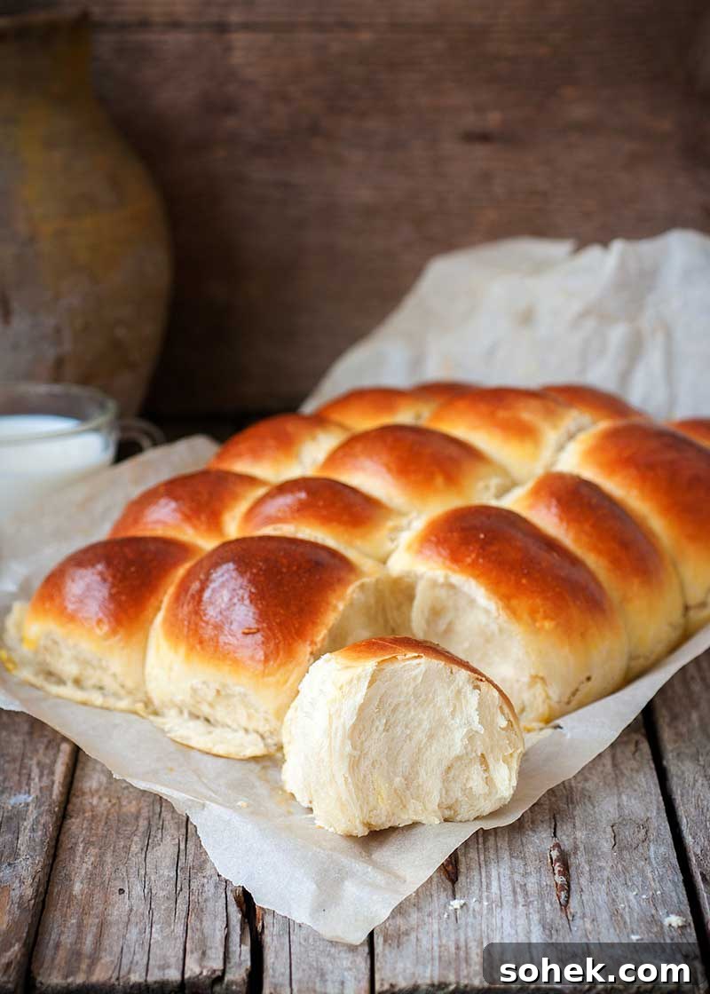 Bread on wax paper