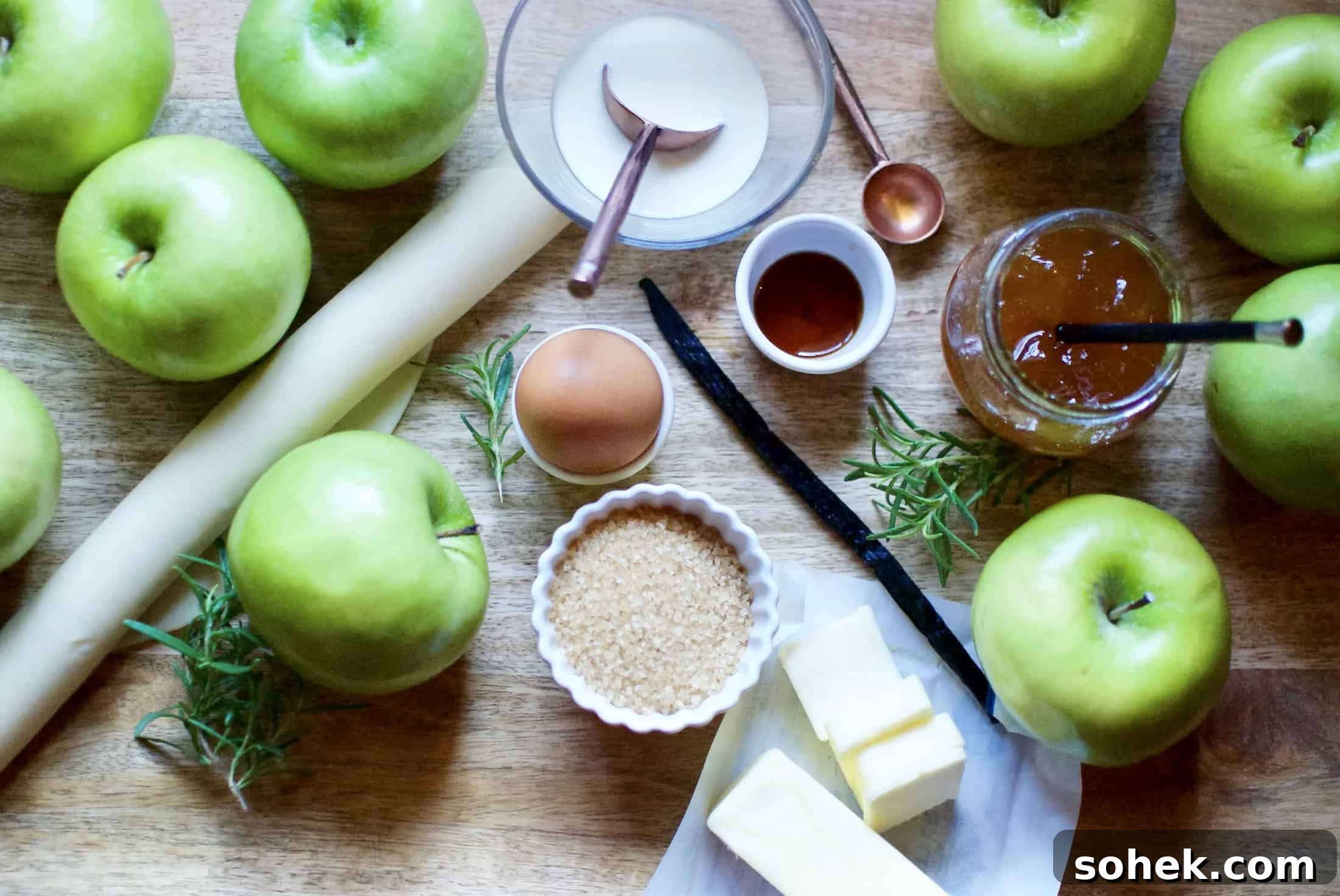 French Brown Butter Apple Tart