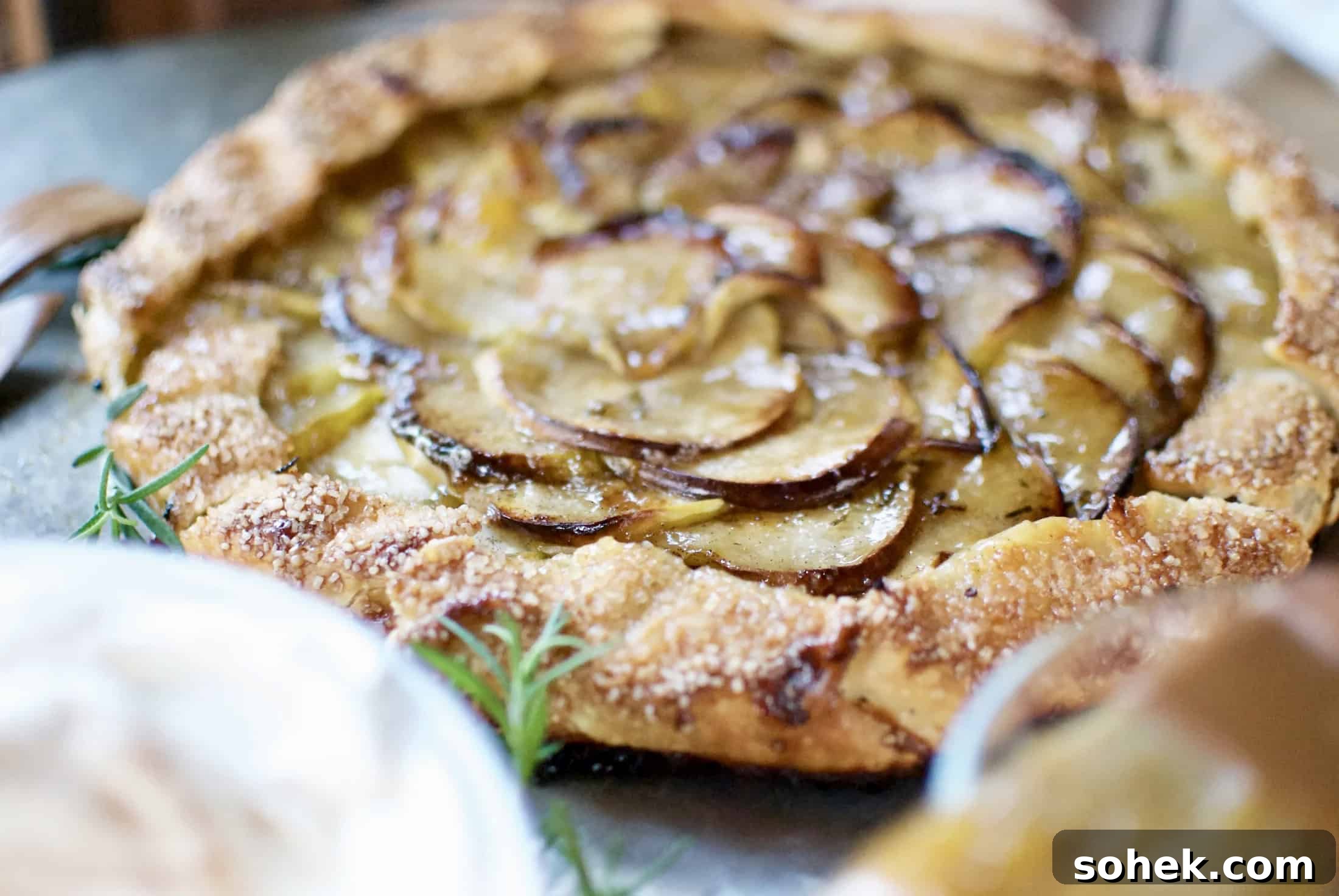 French Brown Butter Apple Tart