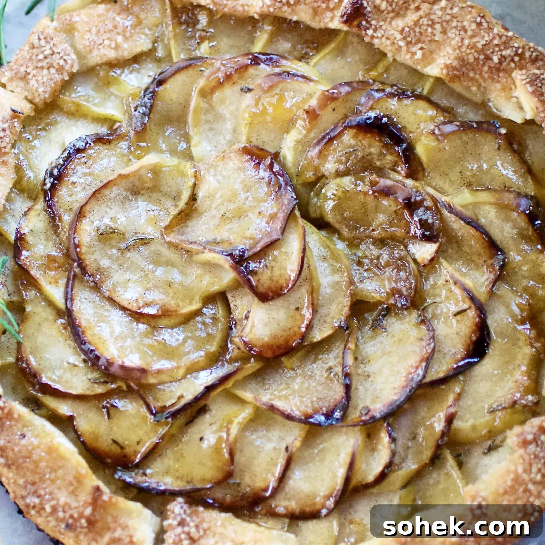 French Brown Butter Apple Tart