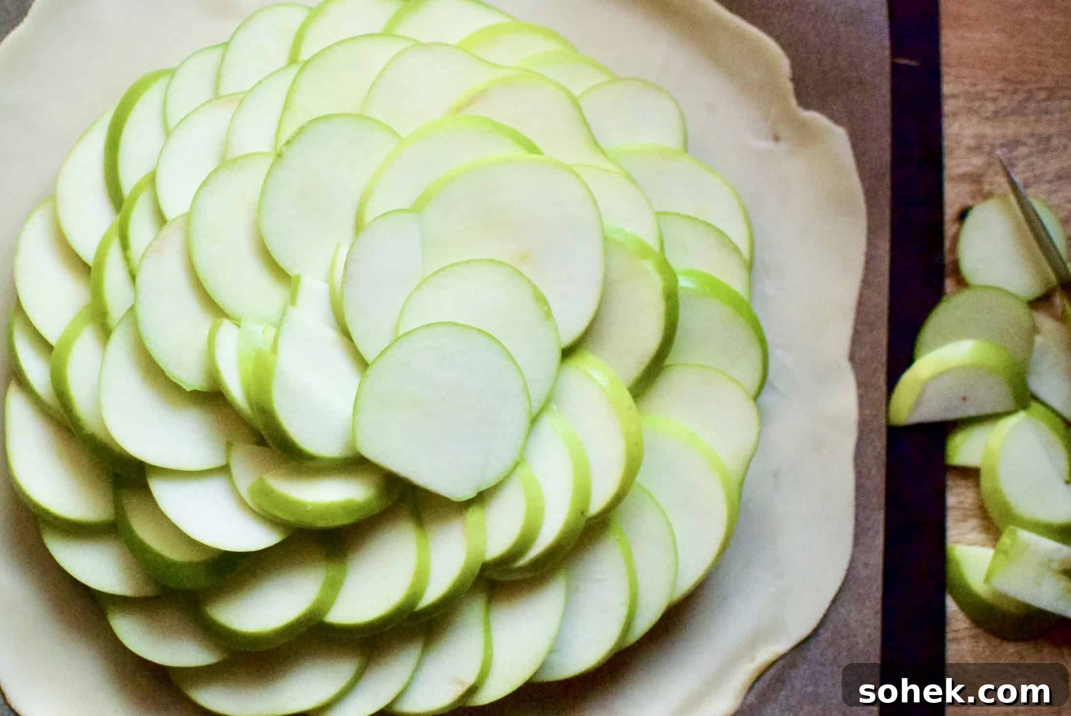 French Brown Butter Apple Tart