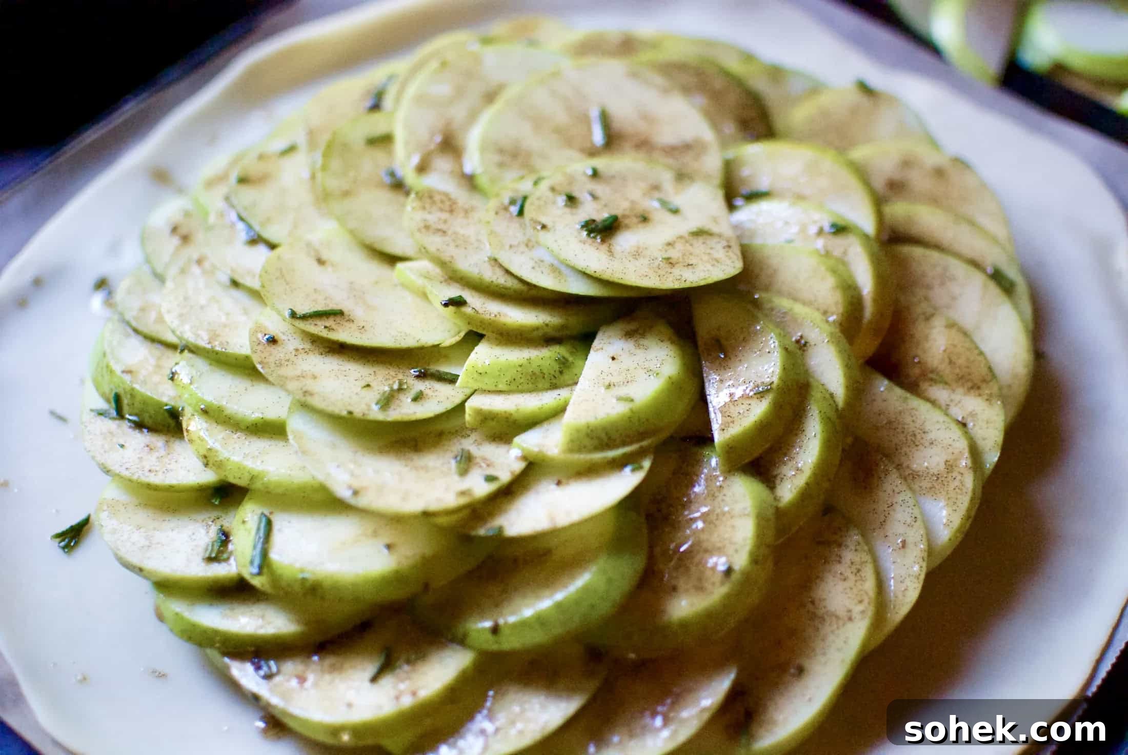 French Brown Butter Apple Tart
