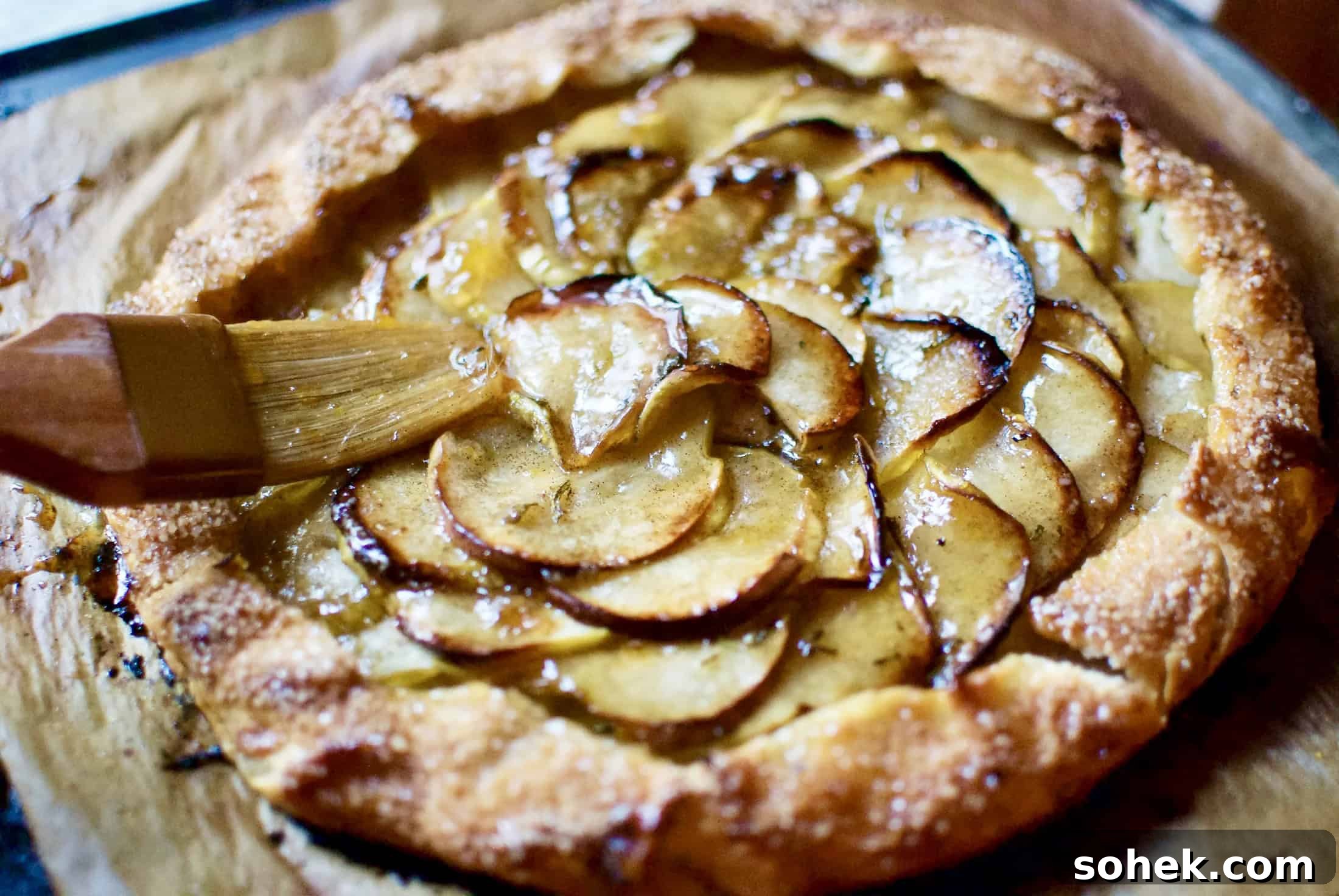 French Brown Butter Apple Tart