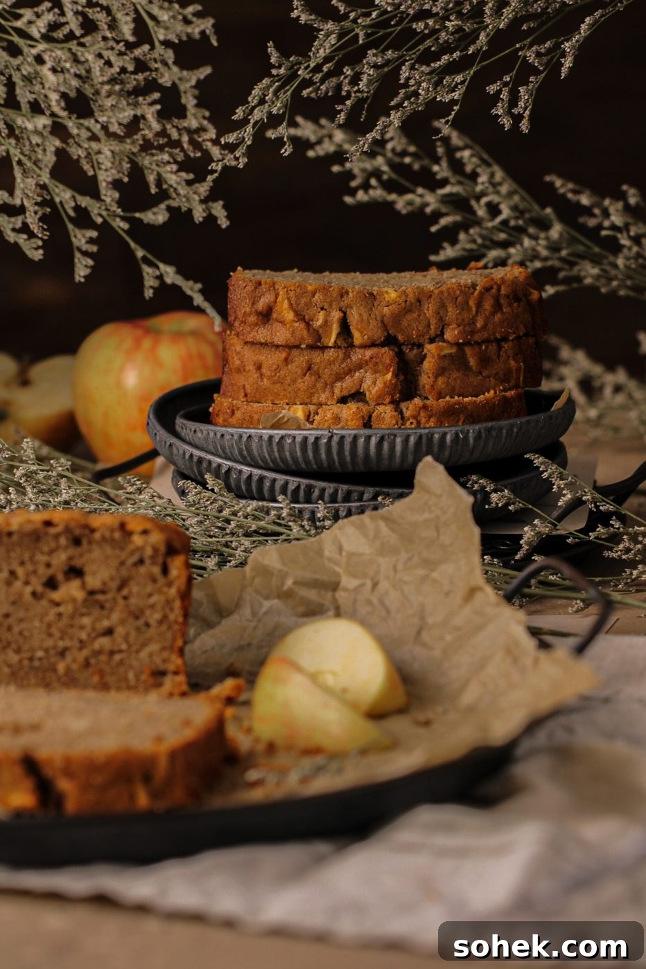 Moist Apple Loaf Recipe for Homemade Comfort 2 spiced apple loaf