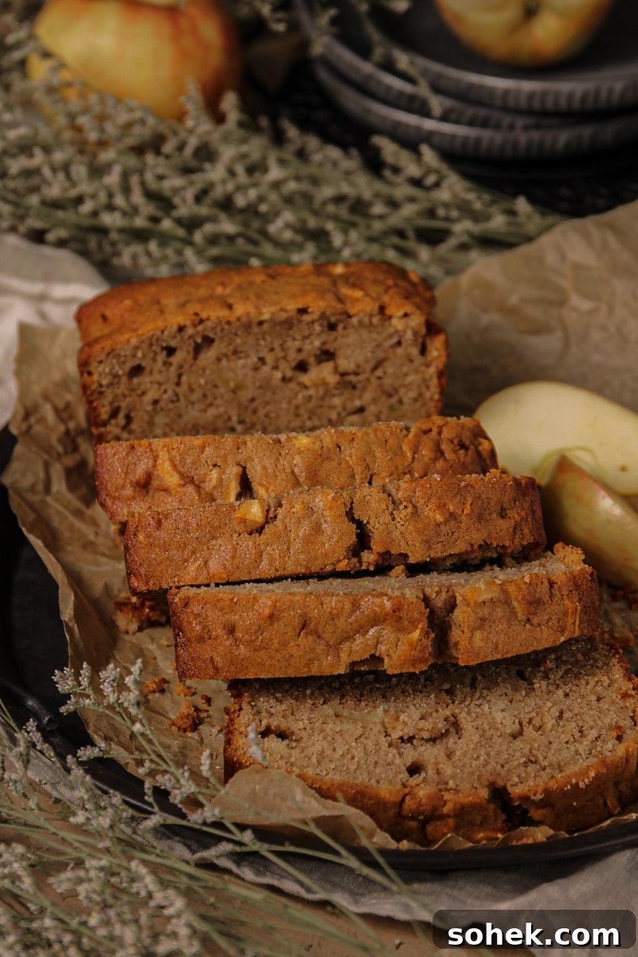 Moist Apple Loaf Recipe for Homemade Comfort 3 This might just be my best apple loaf recipe