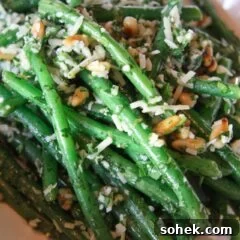 green beans gremolata