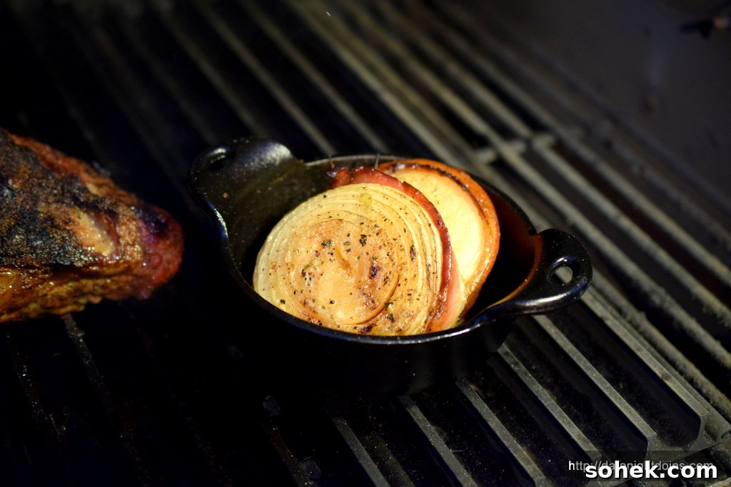 Juicy Tri-Tip Roast Recipe for Tender, Flavorful Beef 6 Bacon Wrapped Sweet Onions Slabs in Garlic Butter