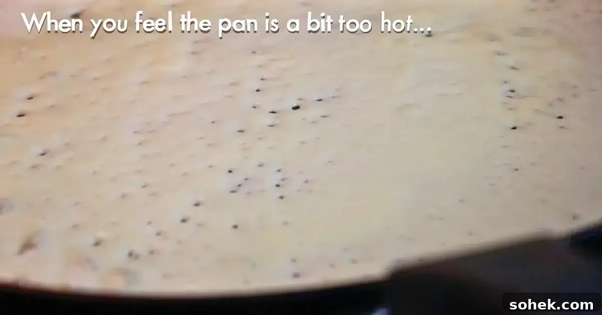 Classic French Crepes: Thin Pancake Recipe & Serving Ideas 13 tiny holes on the surface of a crepe