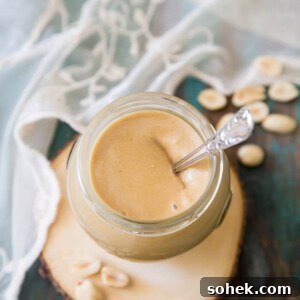 Homemade Honey Peanut Butter Recipe for Smooth, Creamy Spread 2 Honey peanut butter in a jar