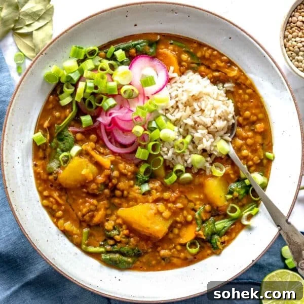 curry lentil soup