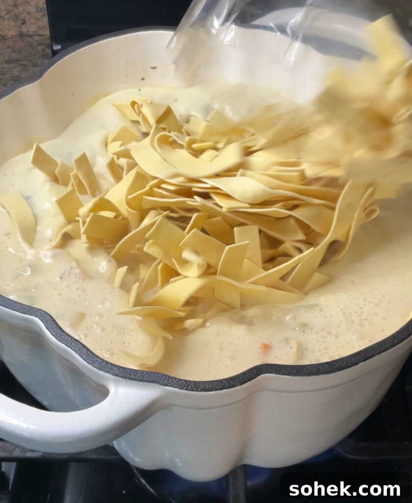 Creamy Chicken and Noodles Recipe: Comforting One-Pot Meal 17 Creamy Chicken And Noodles