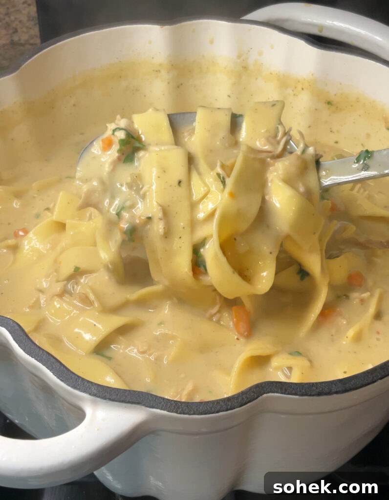 Creamy Chicken and Noodles Recipe: Comforting One-Pot Meal 21 Creamy Chicken And Noodles