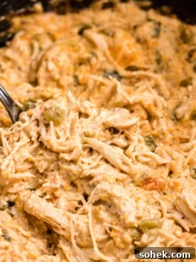 side view of chicken with cheese and jalapenos.